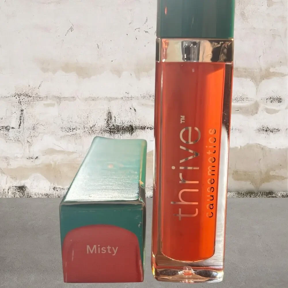 Thrive Causemetics Glossy Lip Mark Liquid Stain in Misty NIB